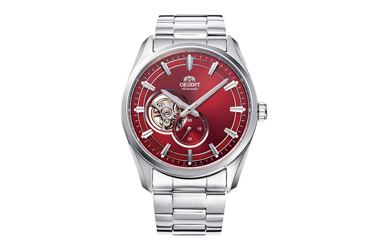 Orient Contemporary Semi-Skeleton Automatic Men's Watch RN-AR0010R​ JDM 40.8mm 50m WR sapphire crystal sapphire crystal steel strap Japan Domestic Market