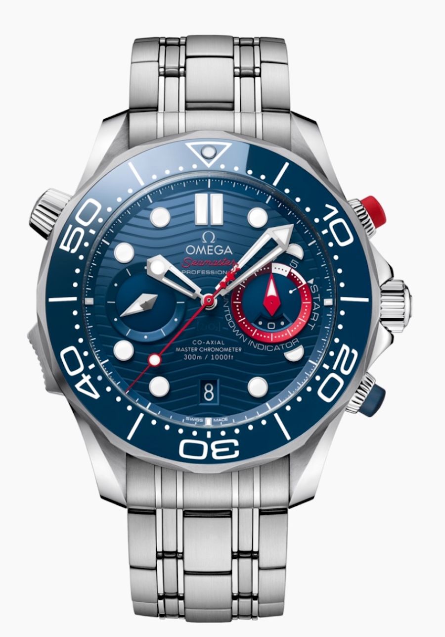 Omega Seamaster Diver 300M Chronograph ‘America's Cup’ 44 mm 210.30.44.51.03.002 | Master Chronometer Calibre 9900 |
