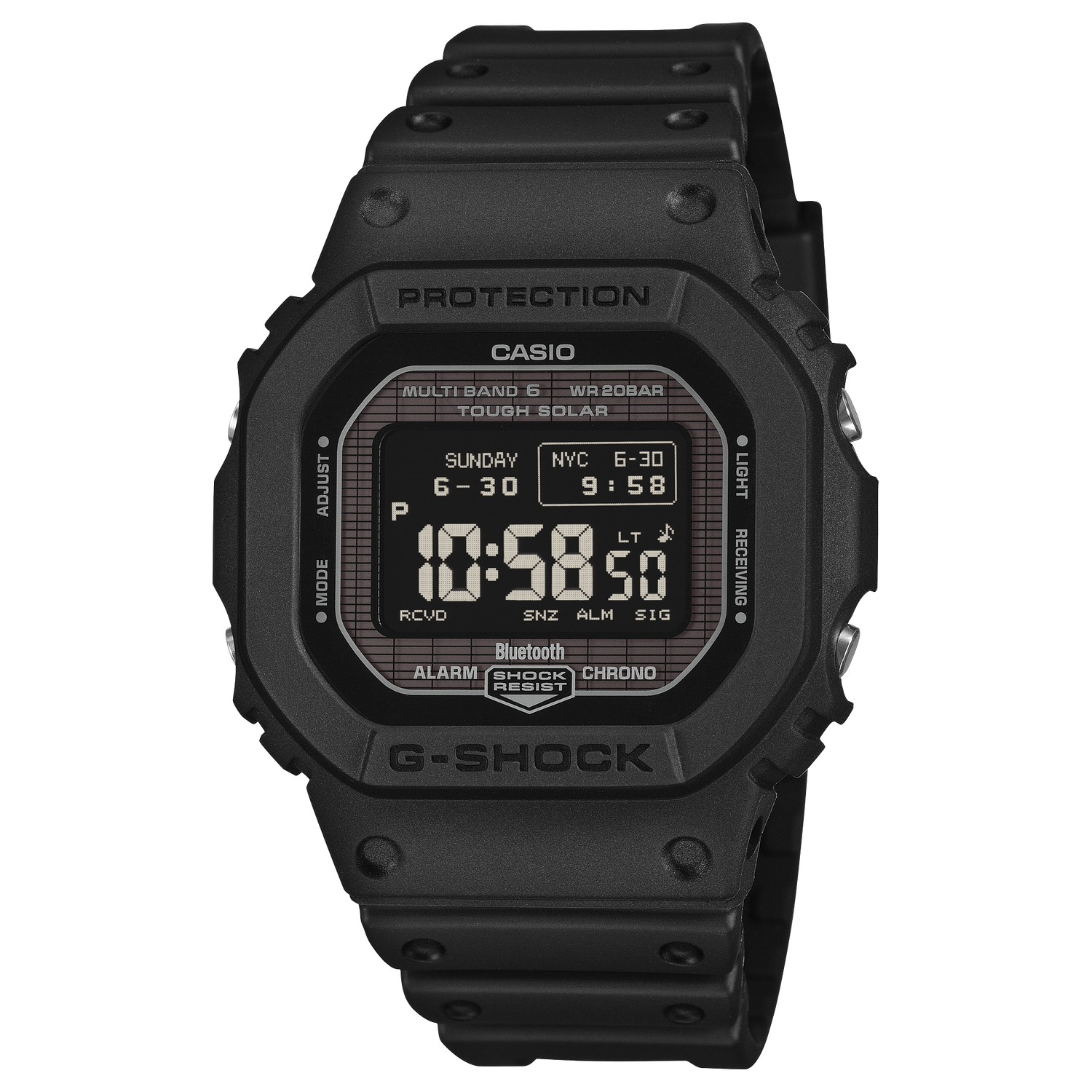 Casio G-Shock “The Perfect Square” GW-BX5600-1A1JF JDM Bluetooth Solar Radio-Controlled Watch - MIP Display &amp; Solar 200m WR 48.9 × 42.8 mm JDM (Japanese Domestic Market)