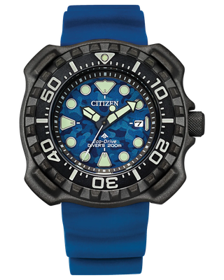 Citizen Promaster Titanium BN0227-09L JDM 47.9mm Titanium with DLC (Diamond carbon type) rubber band Eco-drive movement (solar or light powered) divers men's sport watch JDM (Japan Domestic Market)