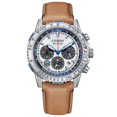 Citizen Promaster Sky Blue Impulse Limited Edition CA4661-09A JDM 40mm 200m WR sapphire crystal leather strap JDM (Japanese domestic market) Eco-Drive movement (runs on light)