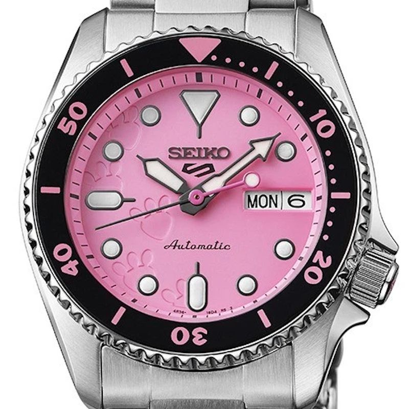 Seiko 5 Sports SBSA321 38mm unisex automatic watch | “Pink Panther