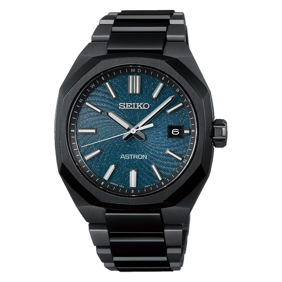 Seiko Astron Nexter SBXY107 Solar Radio-Controlled Titanium Watch | "Starry Sky - Dark Turquoise JDM Made in Japan Limited Edition 39.6mm Anti-Reflective Sapphire Crystal Titanium Strap and Case 100m WR JDM (Japanese Domestic Market)