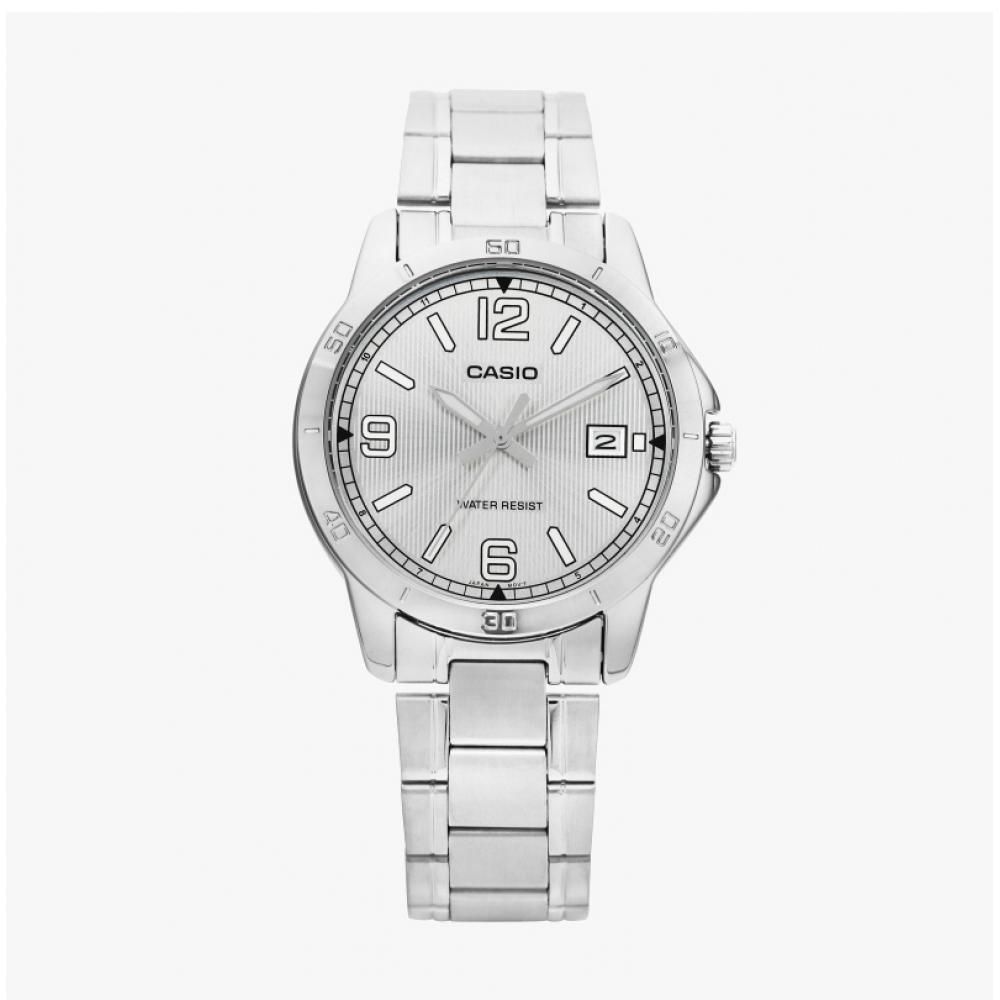 Reloj Casio de cuarzo analógico MTP-V004D-7b2 correa de acero inoxidable