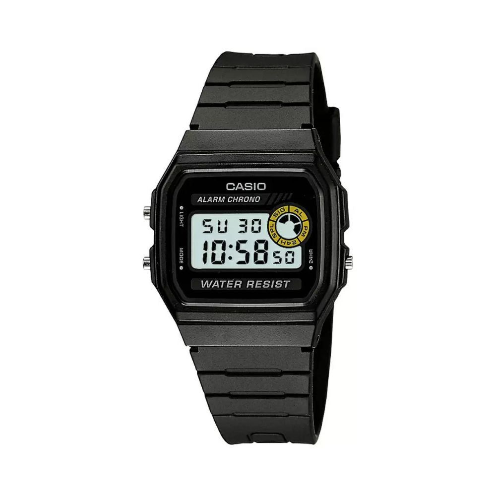Casio F-94WA-8HDG classic digital watch 38.2 × 33.2 × 8.5 mm 7-year battery life
