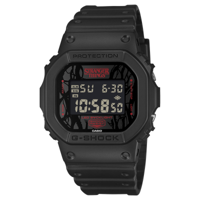 Casio G-Shock Stranger Things DW-5600STT-1JR JDM Limited Edition Men's Watch The Upside Down Collab 200m WR JDM (Japanese Domestic Market)