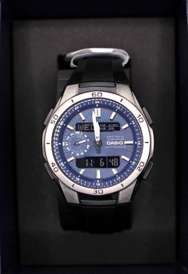 Casio WaveCeptor WVA-M650-2AJF radio-controlled sundial JDM 48.8 × 43.5 × 14.5 mm 100M silicone strap JDM (Japanese domestic market)