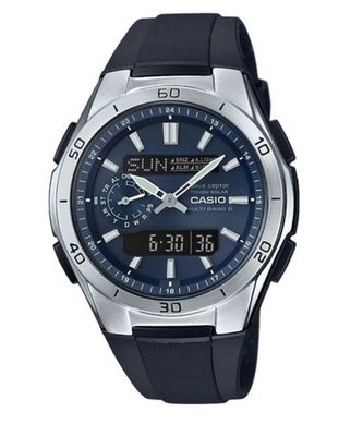 Casio WaveCeptor WVA-M650-2AJF radio-controlled sundial JDM 48.8 × 43.5 × 14.5 mm 100M silicone strap JDM (Japanese domestic market)