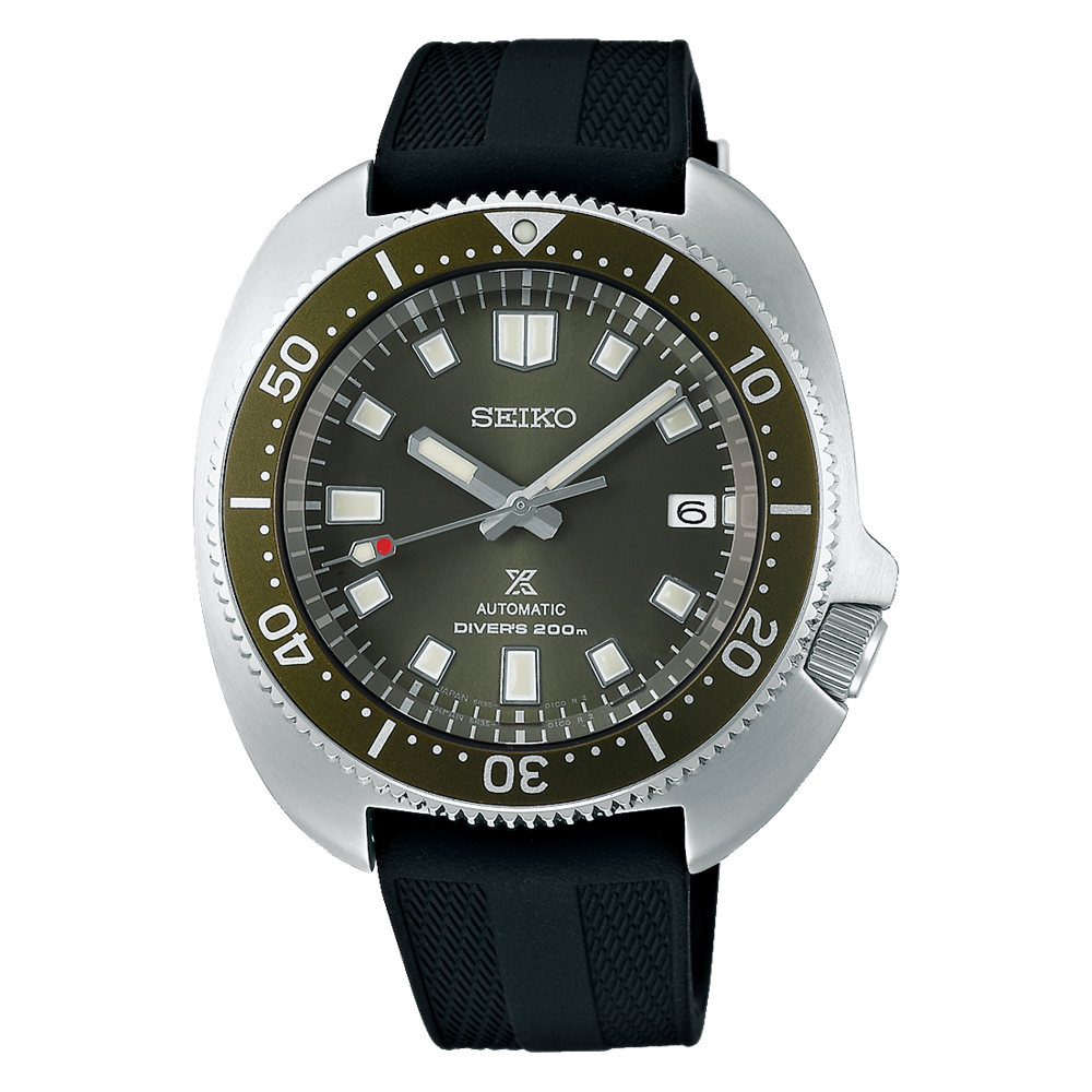 Seiko Prospex Captain Willard SBDC111 JDM men's automatic diving watch 42.7mm 200m WR sapphire crystal steel Super Hard Coating Made in Japan silicone strap JDM (Japanese domestic market)