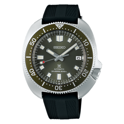 Seiko Prospex Captain Willard SBDC111 JDM men's automatic diving watch 42.7mm 200m WR sapphire crystal steel Super Hard Coating Made in Japan silicone strap JDM (Japanese domestic market)