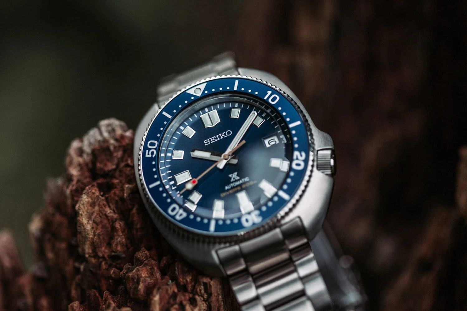Seiko Prospex SPB183J1 Captain Willard 55th Anniversary LE Limited Edition men's automatic diving watch with anti-reflective curved sapphire crystal. Made in Japan + additional blue silicone strap.