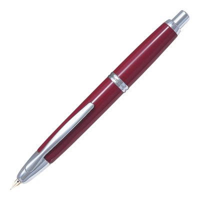 Pilot Capless Deep Red - Special Alloy Steel Nib (JDM Edition) - FCN-1MR-DR-M made in Japan JDM (Japanese Domestic Market)
