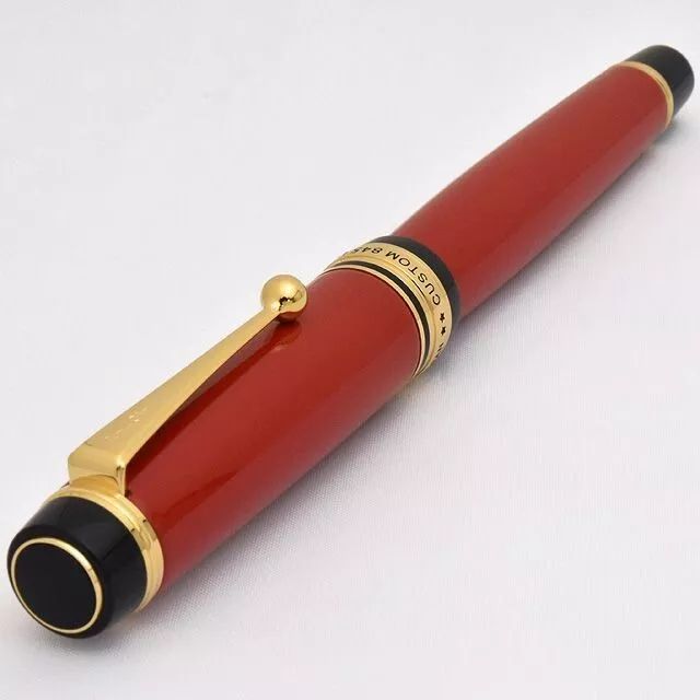 Pilot Custom 845 Urushi Fountain Pen FKV-5MR-R-M JDM - Vermilion (Vermilion Red) - Ebonite and 18K Gold made in Japan JDM (Japanese Domestic Market)