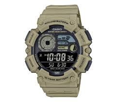 Reloj hombre deportivo Casio WS-1500H-5b Fases Lunares 10 años batería Modo Pesca