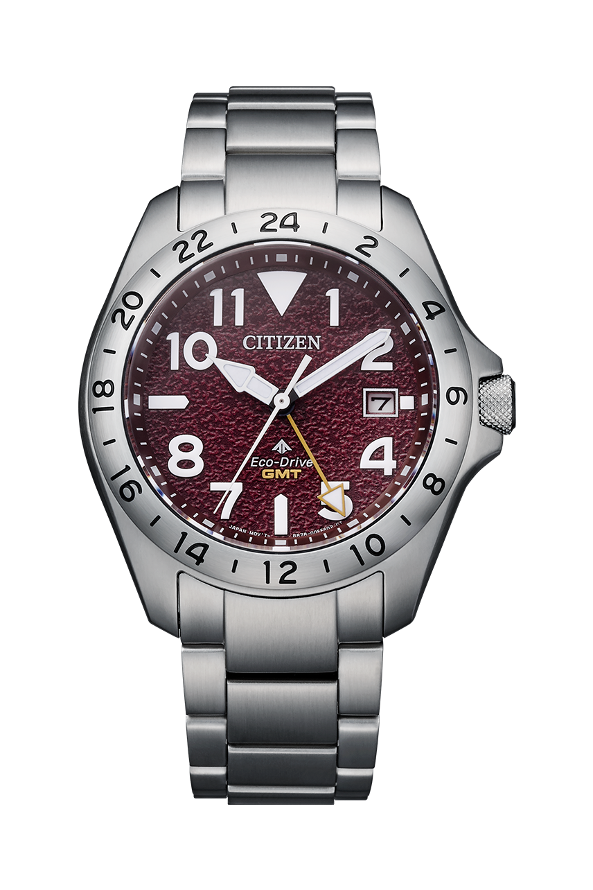 Citizen Promaster Land GMT BJ7150-50W 38.6mm 200m WR Eco-Drive, Sapphire Crystal and 20 BAR Eco-Drive movement (powered by solar energy or light)