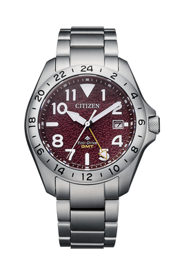 Citizen Promaster Land GMT BJ7150-50W 38.6mm 200m WR Eco-Drive, Sapphire Crystal and 20 BAR Eco-Drive movement (powered by solar energy or light)