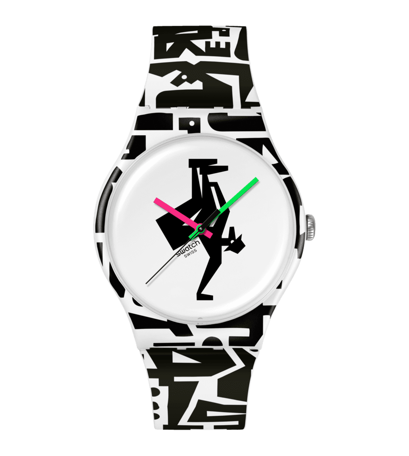 Swatch FREEZE TIME SO29Z147 unisex watch, 41 mm, 30 m WR, quartz movement