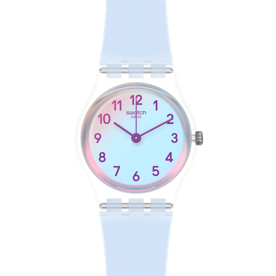 ,,Swatch CASUAL BLUE LK396 women's/girls' watch, 25 mm, 30 m WR, quartz