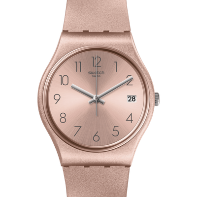 Swatch PINKBAYA GP403 34MM 30M WR quartz unisex watch