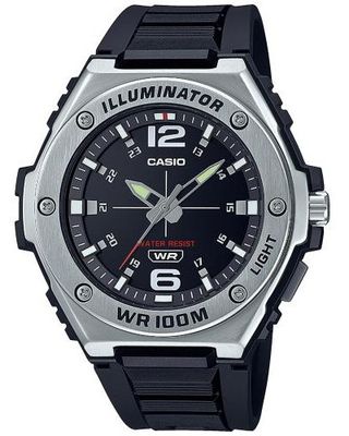 Reloj deportivo hombre Casio MWA-100H-1AV Luz Correa de resina 100m Water resist