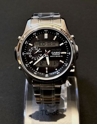 Casio Lineage LCW-M300D-1AJF JDM 42.8mm 50m WR radio-controlled solar watch Multiband 6 (Worldwide) Neobrite steel strap Japan Domestic Market