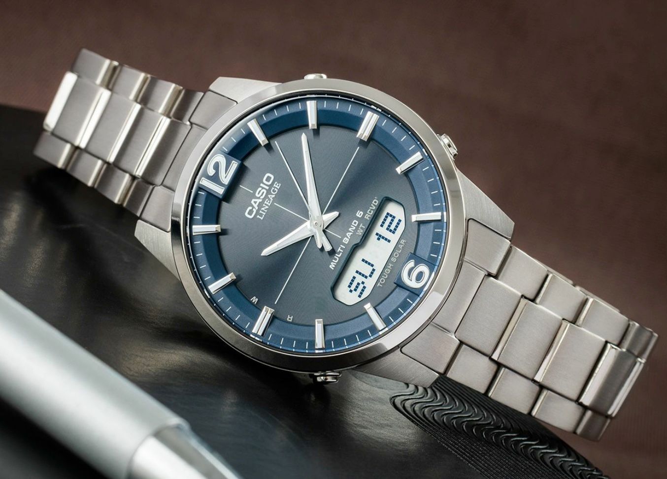 Casio Lineage LCW-M170TD-2AJF JDM Titanium Radio Controlled Watch 39.5mm Sapphire Crystal 50m WR Titanium Strap and Case Neobrite Radio Controlled Multiband 6 (worldwide) JDM (Japanese Domestic Market)