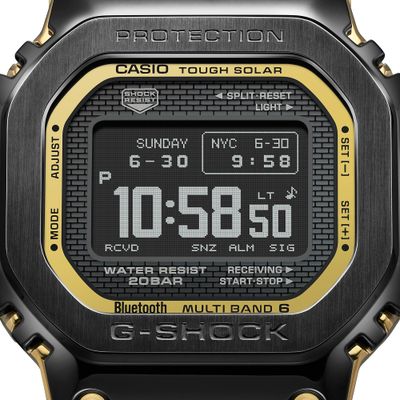 Casio G-SHOCK Full Metal “Black Aged” Bluetooth radio-controlled solar watch GMW-BZ5000BD-1JF 49.3 mm 43.2 mm 13.0 mm. 200 m WR Made in Japan JDM (Japanese domestic market) LCD MIP solar Casio G-SHOCK Full Metal “Black Aged” Bluetooth radio-controlled solar watch GMW-BZ5000BD-1JF 49.3 mm 43.2 mm 13.0 mm. 200 m WR Made in Japan JDM (Japanese domestic market) LCD MIP solar