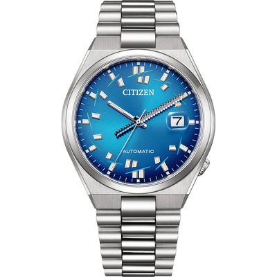 Citizen NJ0157-81L Seconde/Seconde Limited Edition 40mm automatic men's watch with sapphire crystal and steel strap