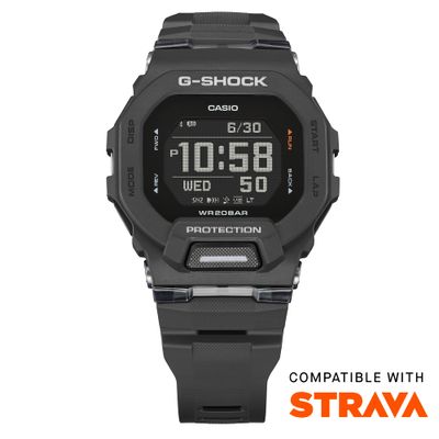 CASIO G-SHOCK G-SQUAD GBD-200-1 Men's Bluetooth Sports Watch 200M WR MIP Display (High Resolution) 48.4 × 45.9 × 15.0 mm Accelerometer G-SHOCK Move App CASIO G-SHOCK G-SQUAD GBD-200-1 Men's Bluetooth Sports Watch 200M WR MIP Display (High Resolution) 48.4 × 45.9 × 15.0 mm Accelerometer G-SHOCK Move App