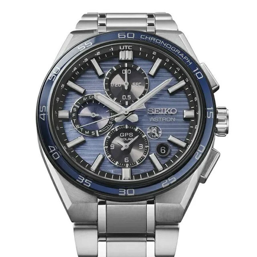 Seiko Astron SSH175 SBXC175 Otani JDM Solar GPS Watch, 44.1mm, 100m water resistance, double-curved sapphire crystal, titanium case and band, made in Japan (JDM – Japanese domestic market)