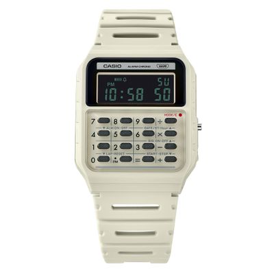 Casio CA-53WB-8B A Tribute to the Casio Mini Calculator Unisex Digital Watch with Calculator 43.2 × 34.4 × 8.2 mm Dual Time Alarm