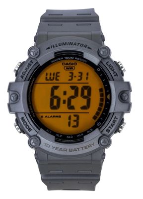 Casio Sports AE-1500WHC-8AV  Men's Sports Watch 54.4 × 51.3 × 15.8 mm 100m Water Resistance 5 Alarms 10-Year Battery Life