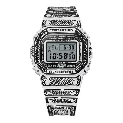 Casio G-Shock DW-5600JV-7JR Men's Sports Watch - JDM JOSHUA VIDES Comic Designer Collaboration Limited Edition, 200m Water Resistance, Shock-Resistant (Japanese Domestic Market) Casio G-Shock DW-5600JV-7JR Men's Sports Watch - JDM JOSHUA VIDES Comic Designer Collaboration Limited Edition, 200m Water Resistance, Shock-Resistant (Japanese Domestic Market)