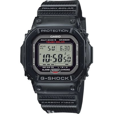 Casio G-Shock GW-S5600U-1JF JDM Solar-Powered Radio-Controlled Watch, 46.7 × 43.2 × 12.7 mm, Mizuno Tech Carbon Fiber Strap, Titanium Case, 47 g, JDM (Japanese Domestic Market)