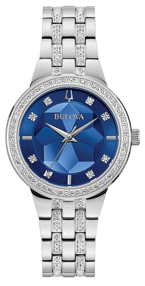BULOVA 96L276 Phantom Swarovski Women's Quartz Watch, 32.5 mm, 30 m Water Resistance