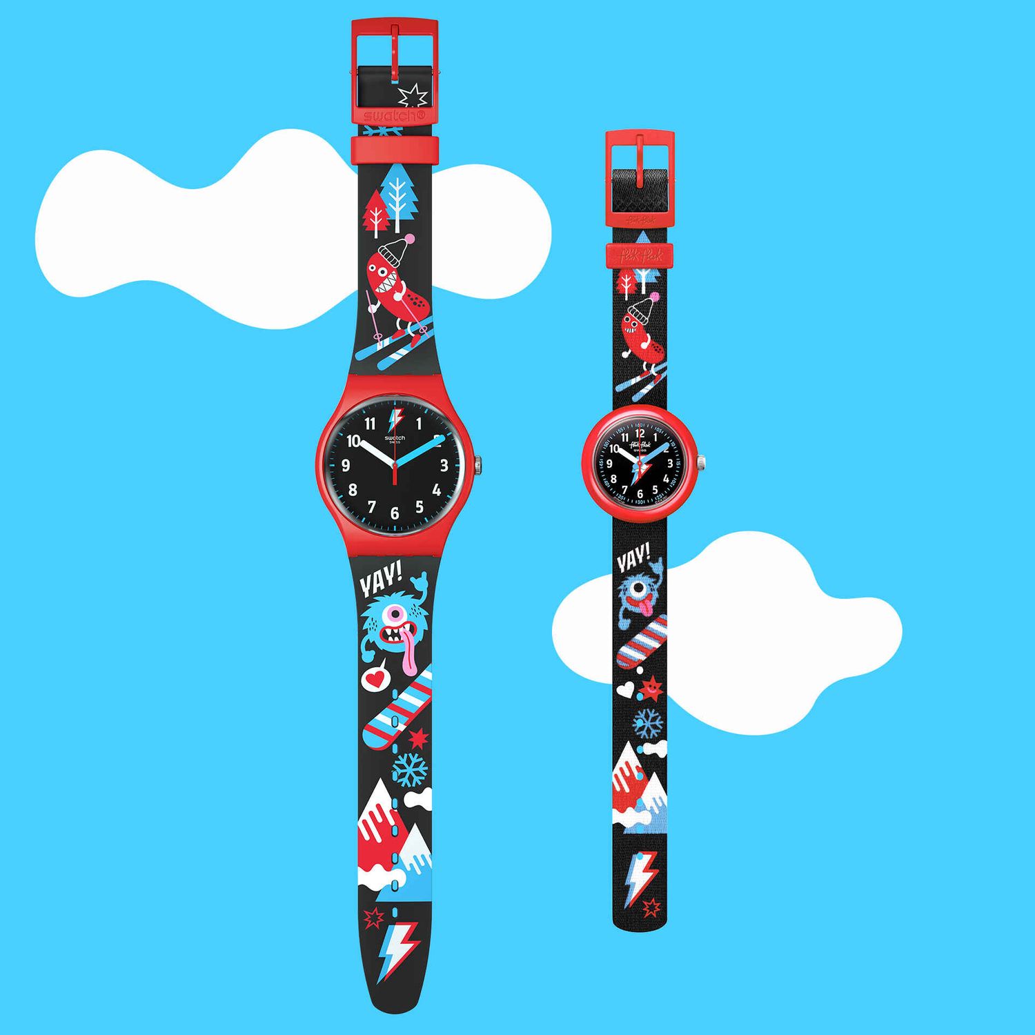 Swatch TIME TOGETHER SET watch set SZS38 30m WR quartz