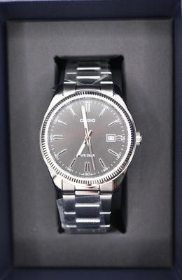 Casio Classic Men's Analog Watch MTP-1302D-1A1JF JDM 38.5mm 50m WR Steel Strap Japanese Quartz Movement JDM (Japanese Domestic Market)