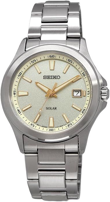 Seiko Selection Spirit SBPN069 JDM Men's Solar Watch, 37mm, 100m Water Resistance, Steel Strap (Japanese Domestic Market)