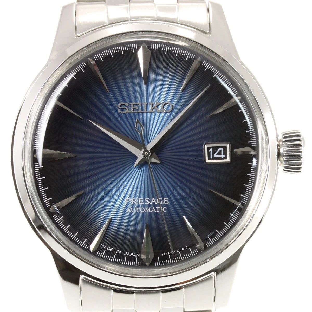 Seiko Presage Midnight Ray Men's Automatic Watch SARY123 JDM 40.5mm 50m WR Made in Japan JDM (Japanese Domestic Market)