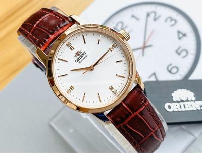 Orient Contemporary RA-NB0105S Women's Automatic Watch, 32mm, 100m Water Resistance, Leather Strap