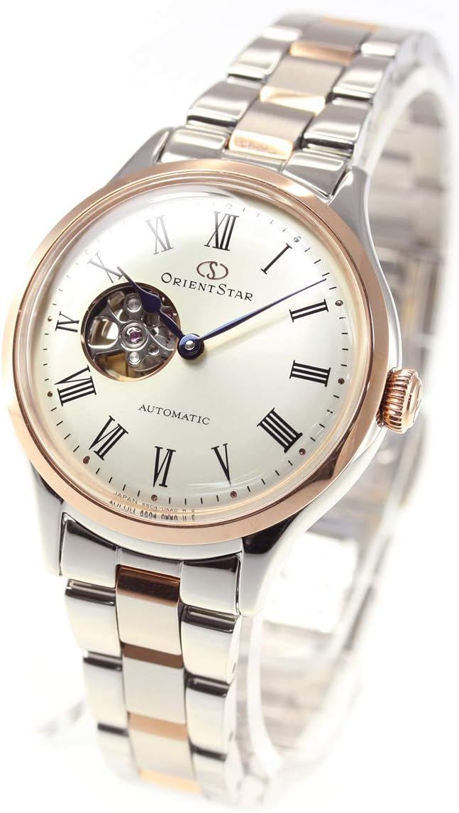 Orient Star Contemporary Semi-Skeleton Women's Automatic Watch RE-ND0001S 30.5mm 50m Water Resistance Steel Strap Made in Japan