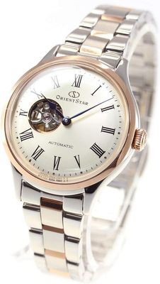 Orient Star Contemporary Semi-Skeleton Women's Automatic Watch RE-ND0001S 30.5mm 50m Water Resistance Steel Strap Made in Japan