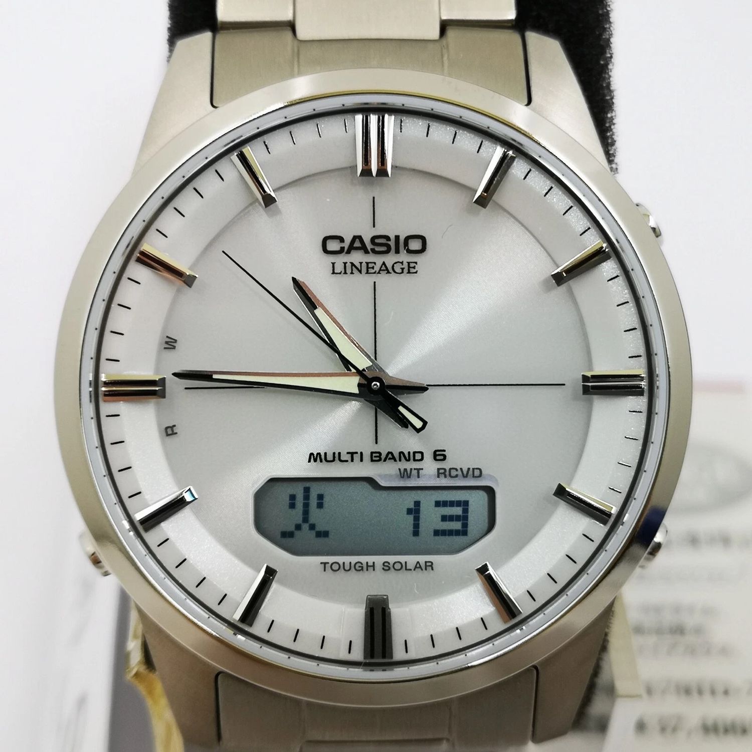 Casio Lineage Men's Solar-Powered Radio-Controlled Titanium Watch LCW-M170TD-7AJF JDM 39.5mm 50m Water Resistance Titanium Strap and Case JDM (Japanese Domestic Market)