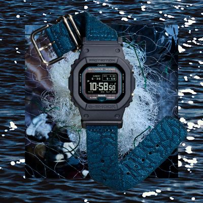 Casio G-Shock GW-BX5600CBG-2JR JDM  MIP LCD Screen Solar-Powered Bluetooth Radio-Controlled Watch, 49.1 × 44.1 × 13.4 mm, Shock-Resistant, 200m Water Resistance, Fabric Strap (Japanese Domestic Market)