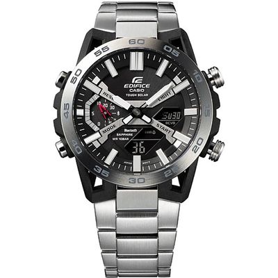 Casio Edifice Sospensione Men's Solar-Powered Bluetooth Chronograph Watch ECB-2000YD-1AJF JDM 51mm 100m WR sapphire crystal JDM (Japan Domestic market) Casio Edifice Sospensione Men's Solar-Powered Bluetooth Chronograph Watch ECB-2000YD-1AJF JDM 51mm 100m WR sapphire crystal JDM (Japan Domestic market)