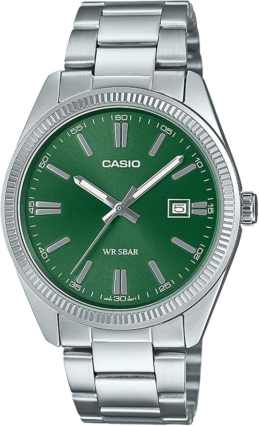 Casio Classic Men's Analog Watch MTP-1302D-3AJF  JDM 38.5mm 50m WR Steel Strap Japanese Quartz Movement JDM (Japanese Domestic Market)