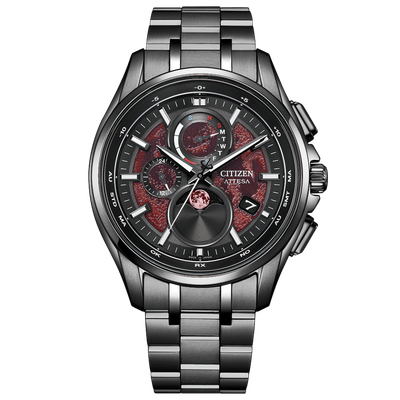 Citizen Attesa Black Titanium™ Men's Solar Radio-Controlled Titanium Watch Citizen Attesa Black Titanium™ Men's Solar Radio-Controlled Titanium Watch, Shades of Red Series BY1005-73Z JDM Limited Edition Moon Phase, Titanium Case and Band, Made in Jap Citizen Attesa Black Titanium™ Men's Solar Radio-Controlled Titanium Watch Citizen Attesa Black Titanium™ Men's Solar Radio-Controlled Titanium Watch, Shades of Red Series BY1005-73Z JDM Limited Edition Moon Phase, Titanium Case and Band, Made in Jap
