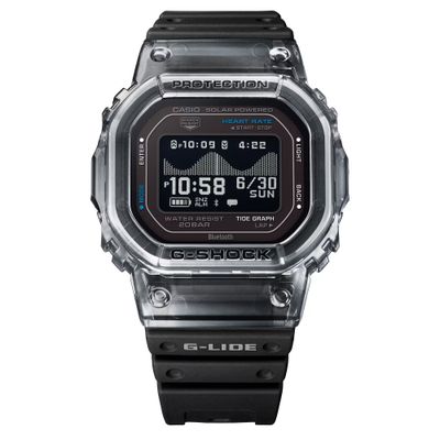 Casio G-Shock G-LIDE GBX-H5600-1JR Men's Bluetooth Solar Watch (JDM) 51.1 × 44.5 × 17.3 mm 200M WR Shock-Resistant - Heart Rate Monitor - Tide Information - Step Counter (JDM: Japanese Domestic Market) Mobile Phone Connectivity Casio G-Shock G-LIDE GBX-H5600-1JR Men's Bluetooth Solar Watch (JDM) 51.1 × 44.5 × 17.3 mm 200M WR Shock-Resistant - Heart Rate Monitor - Tide Information - Step Counter (JDM: Japanese Domestic Market) Mobile Phone Connectivity