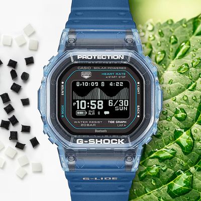 Casio G-Shock G-LIDE GBX-H5600-2JR Men's Bluetooth Solar Watch (JDM) 51.1 × 44.5 × 17.3 mm 200M WR Shock-Resistant - Heart Rate Monitor - Tide Information - Step Counter (JDM: Japanese Domestic Market) Mobile Phone Connectivity Casio G-Shock G-LIDE GBX-H5600-2JR Men's Bluetooth Solar Watch (JDM) 51.1 × 44.5 × 17.3 mm 200M WR Shock-Resistant - Heart Rate Monitor - Tide Information - Step Counter (JDM: Japanese Domestic Market) Mobile Phone Connectivity