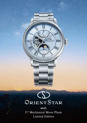 Orient Star Moon Phase Semi-Skeleton Men's Mechanical Watch RE-BT0007L Limited Edition 190 pcs 41mm 50m Water Resistance, Dual-Curved Anti-Reflective Sapphire Crystal + Extra Cordovan Leather Strap Orient Star Moon Phase Semi-Skeleton Men's Mechanical Watch RE-BT0007L Limited Edition 190 pcs 41mm 50m Water Resistance, Dual-Curved Anti-Reflective Sapphire Crystal + Extra Cordovan Leather Strap